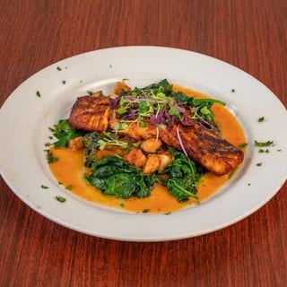 Salmon Oreganata